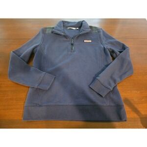 Vineyard Vines Women's Shep Shirt Deep Bay Navy Plaid Size‎ Small